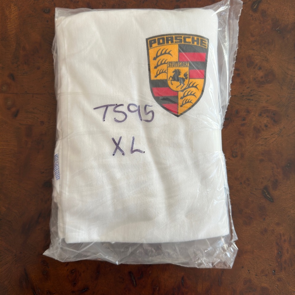 Porsche White Tee Shirt